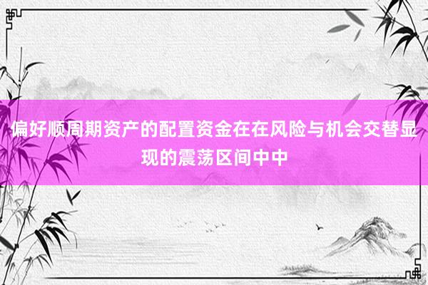 偏好顺周期资产的配置资金在在风险与机会交替显现的震荡区间中中