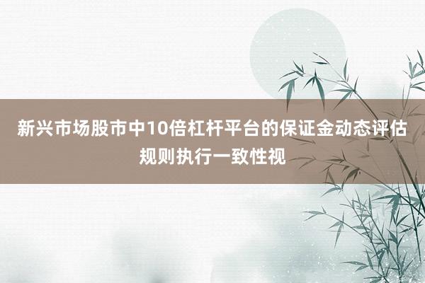 新兴市场股市中10倍杠杆平台的保证金动态评估规则执行一致性视